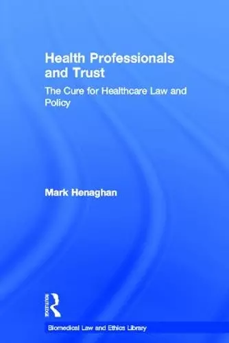 Health Professionals and Trust cover