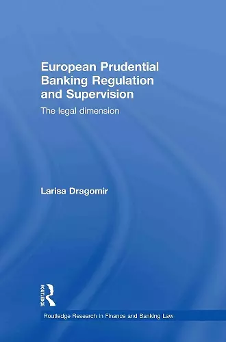European Prudential Banking Regulation and Supervision cover