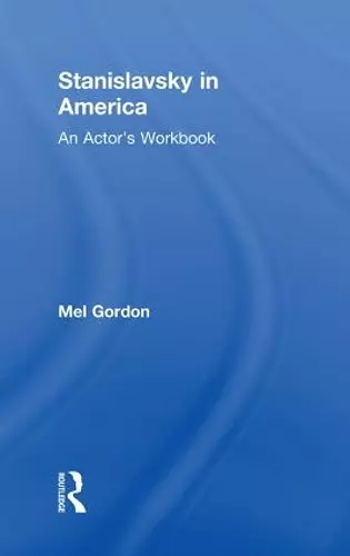 Stanislavsky in America cover