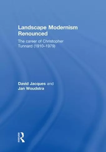 Landscape Modernism Renounced cover