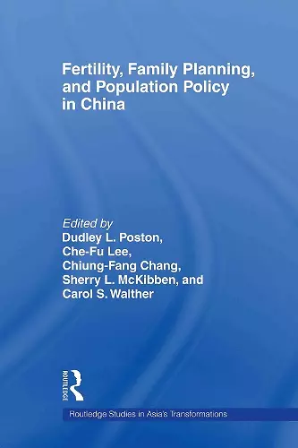 Fertility, Family Planning and Population Policy in China cover