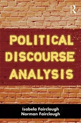 Political Discourse Analysis cover