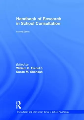 Handbook of Research in School Consultation cover