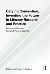 Defying Convention, Inventing the Future in Literary Research and Practice cover