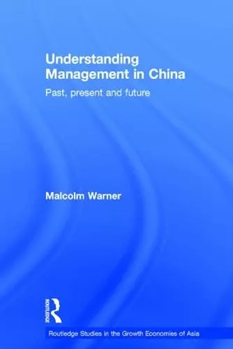 Understanding Management in China cover