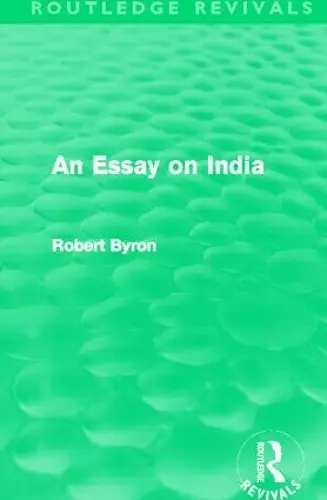 An Essay on India (Routledge Revivals) cover