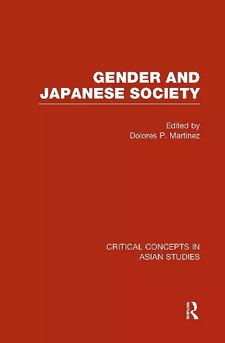 Gender and Japanese Society cover