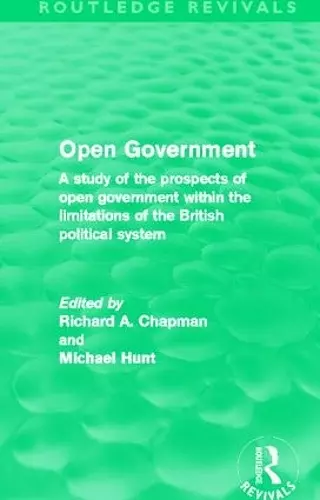 Open Government (Routledge Revivals) cover