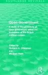 Open Government (Routledge Revivals) cover