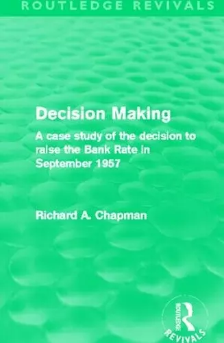 Decision Making (Routledge Revivals) cover