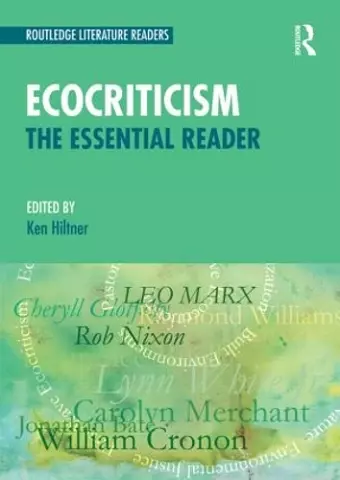 Ecocriticism cover