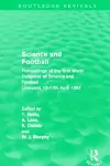 Science and Football (Routledge Revivals) cover