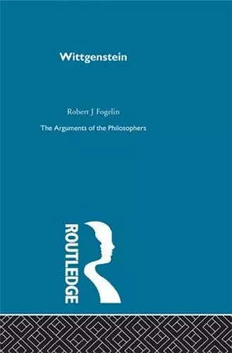 Wittgenstein-Arg Philosophers cover