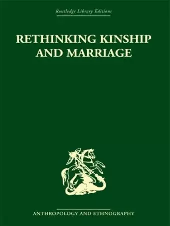 Rethinking Marriage and Kinship cover