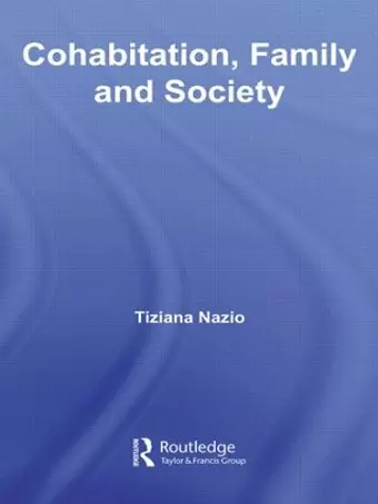 Cohabitation, Family & Society cover