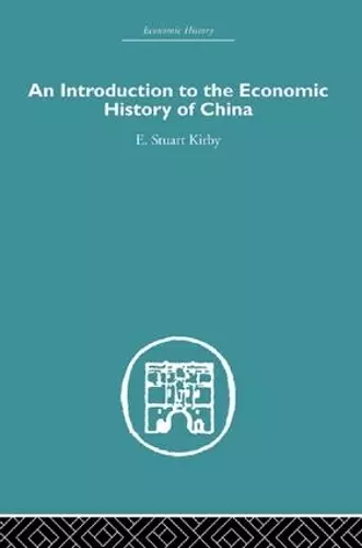 Introduction to the Economic History of China cover