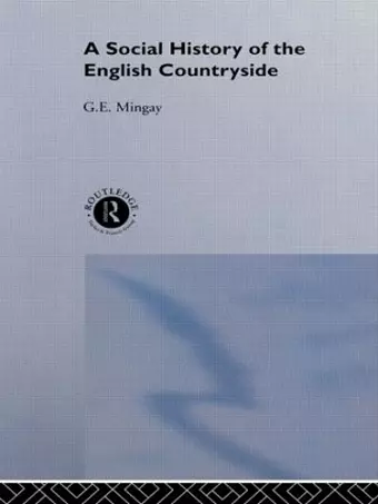 A Social History of the English Countryside cover