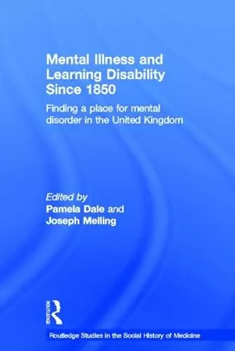 Mental Illness and Learning Disability since 1850 cover