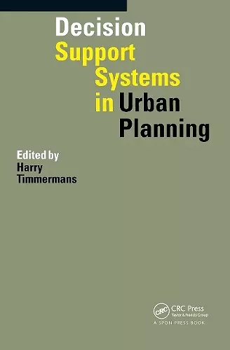 Decision Support Systems in Urban Planning cover