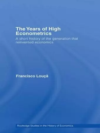 The Years of High Econometrics cover