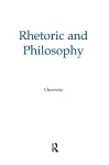 Rhetoric and Philosophy cover