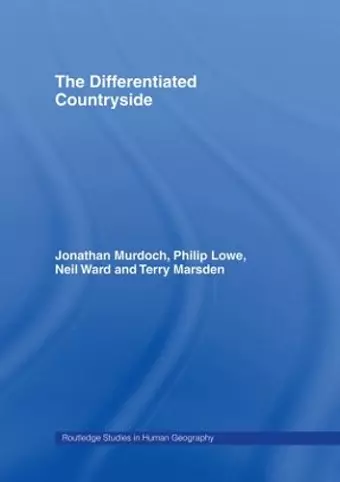 The Differentiated Countryside cover