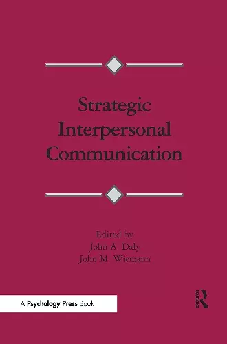 Strategic Interpersonal Communication cover