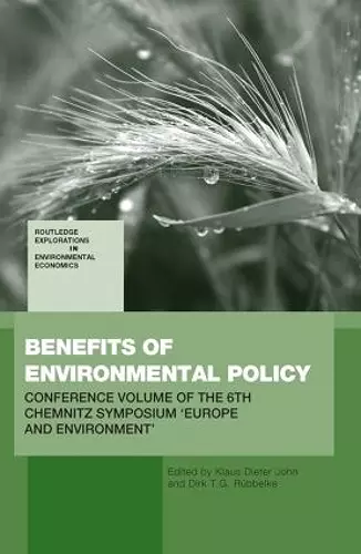 Benefits of Environmental Policy cover