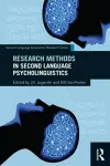 Research Methods in Second Language Psycholinguistics cover