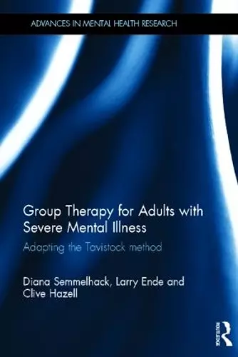 Group Therapy for Adults with Severe Mental Illness cover