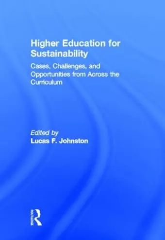 Higher Education for Sustainability cover