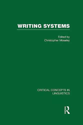 Writing Systems cover