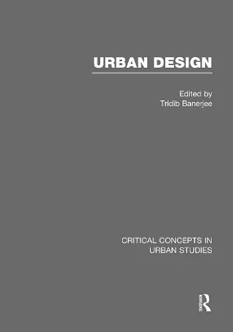 Urban Design cover