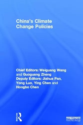 China's Climate Change Policies cover