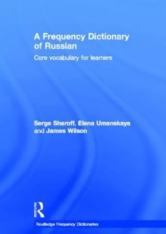 A Frequency Dictionary of Russian cover