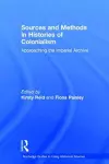 Sources and Methods in Histories of Colonialism cover