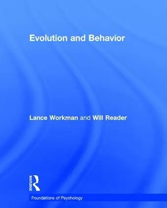 Evolution and Behavior cover