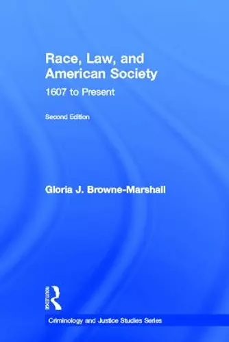 Race, Law, and American Society cover