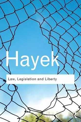 Law, Legislation and Liberty cover