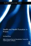 Health and Health Promotion in Prisons cover