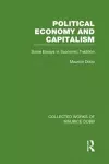Political Economy and Capitalism cover