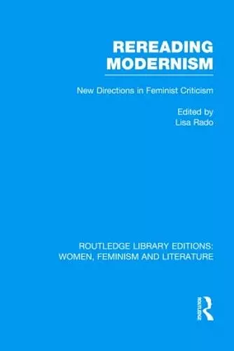 Rereading Modernism cover