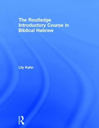 The Routledge Introductory Course in Biblical Hebrew cover