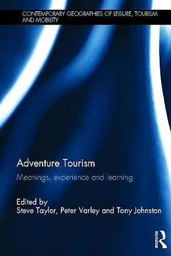 Adventure Tourism cover