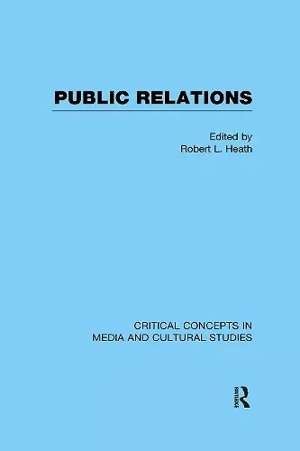 Public Relations cover