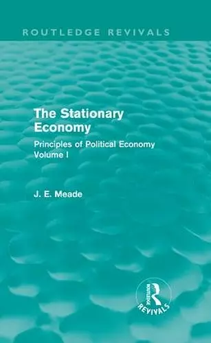 The Stationary Economy (Routledge Revivals) cover