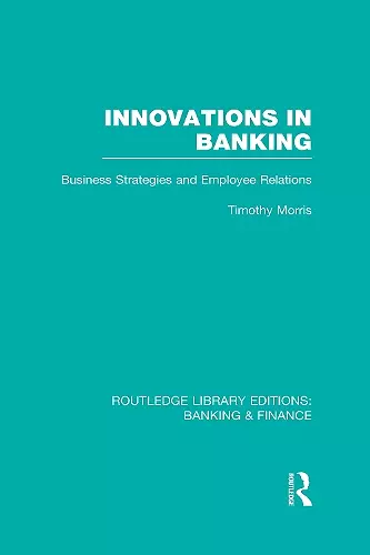 Innovations in Banking (RLE:Banking & Finance) cover