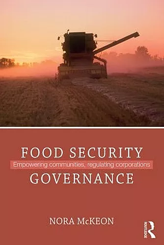 Food Security Governance cover