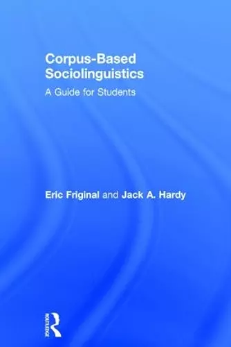 Corpus-Based Sociolinguistics cover