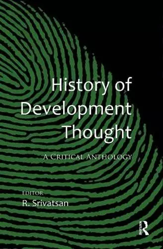 History of Development Thought cover